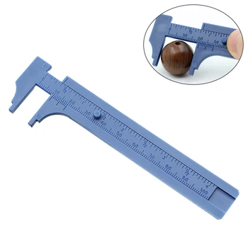 0-100 мм Мини-штангенциркуль Измерительный Инструмент Двойная Шкала Линейка Пластиковый Штангенциркуль Портативный Измерительный инструмент