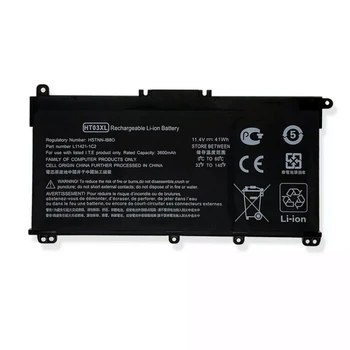 Высококачественный Аккумулятор для ноутбука 11,4 v 41,04Wh HT03XL для HP Pavilion 15-CD HSTNN-LB7 LB7X HT03XL